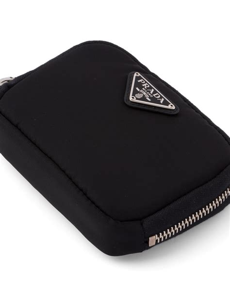 prada mens nylon wallet